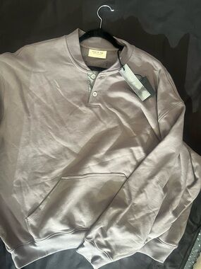 Fear of God Sixth Collection Taupe Crewneck Pullover